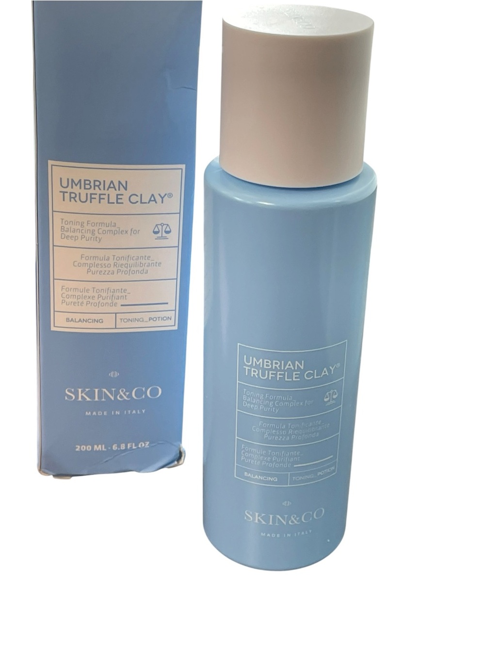 NEW SKIN&CO ROMA Umbrian Truffle Clay Detox Toning Formula 200ml Full Size